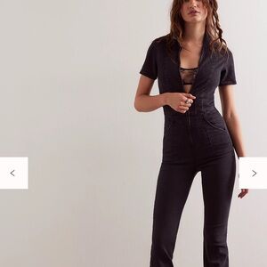 We The Free Jayde Flare Jumpsuit - Black